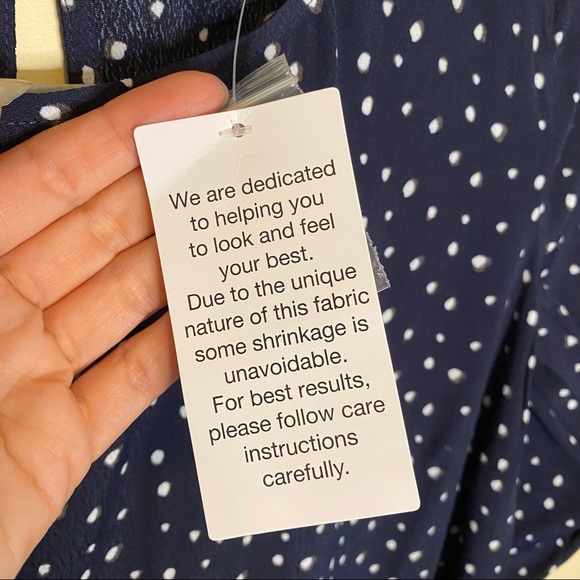 NEW ELLOS SS Keyhole Back Tunic Sz 10 - Picture 4 of 8